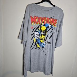 Marvel Wolverine Graphic Tee Mens 2xlt New With Tags